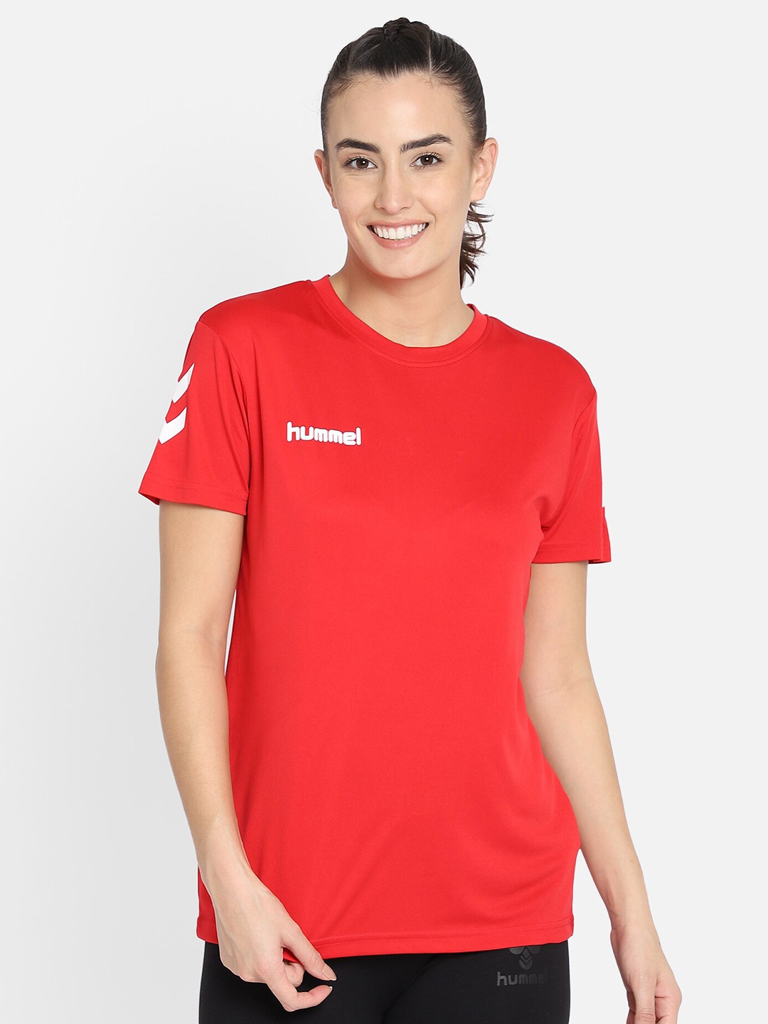

hummel Women Red T-shirt