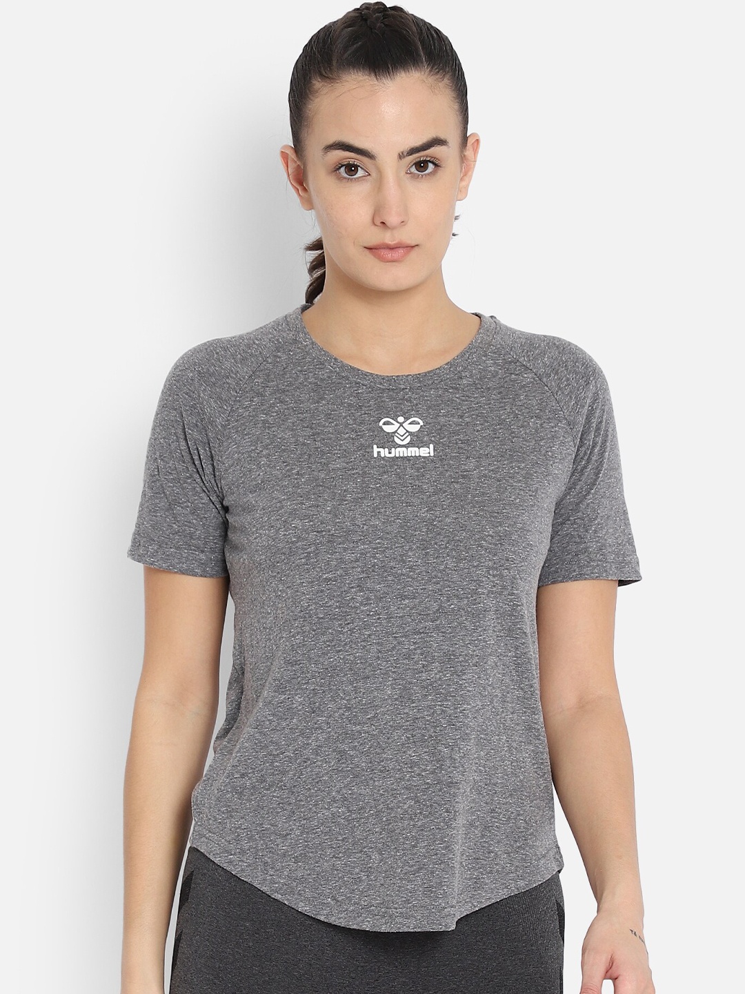 

hummel Women Black T-shirt