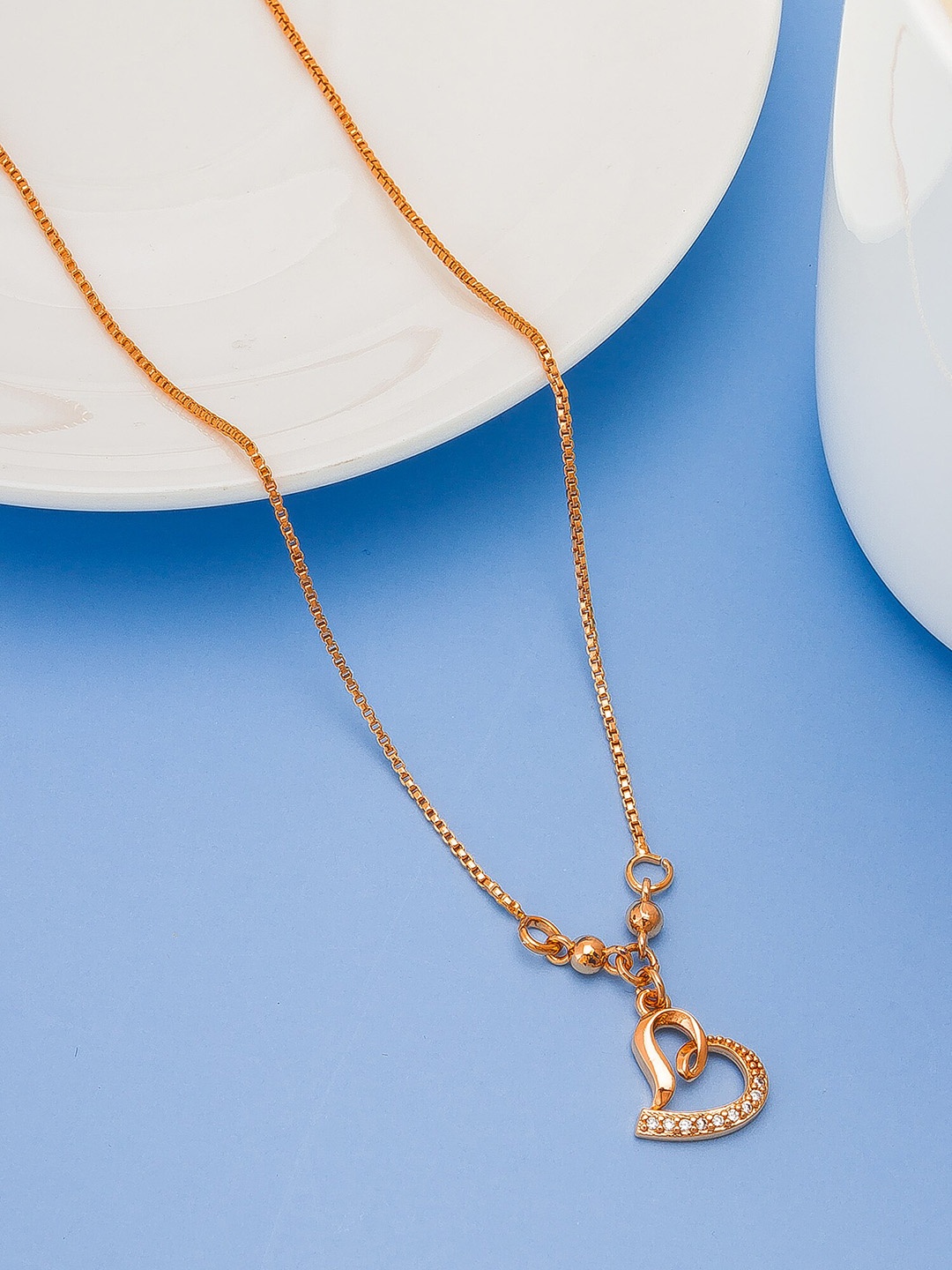 

aadita Woman Gold Plated Mangalsutra
