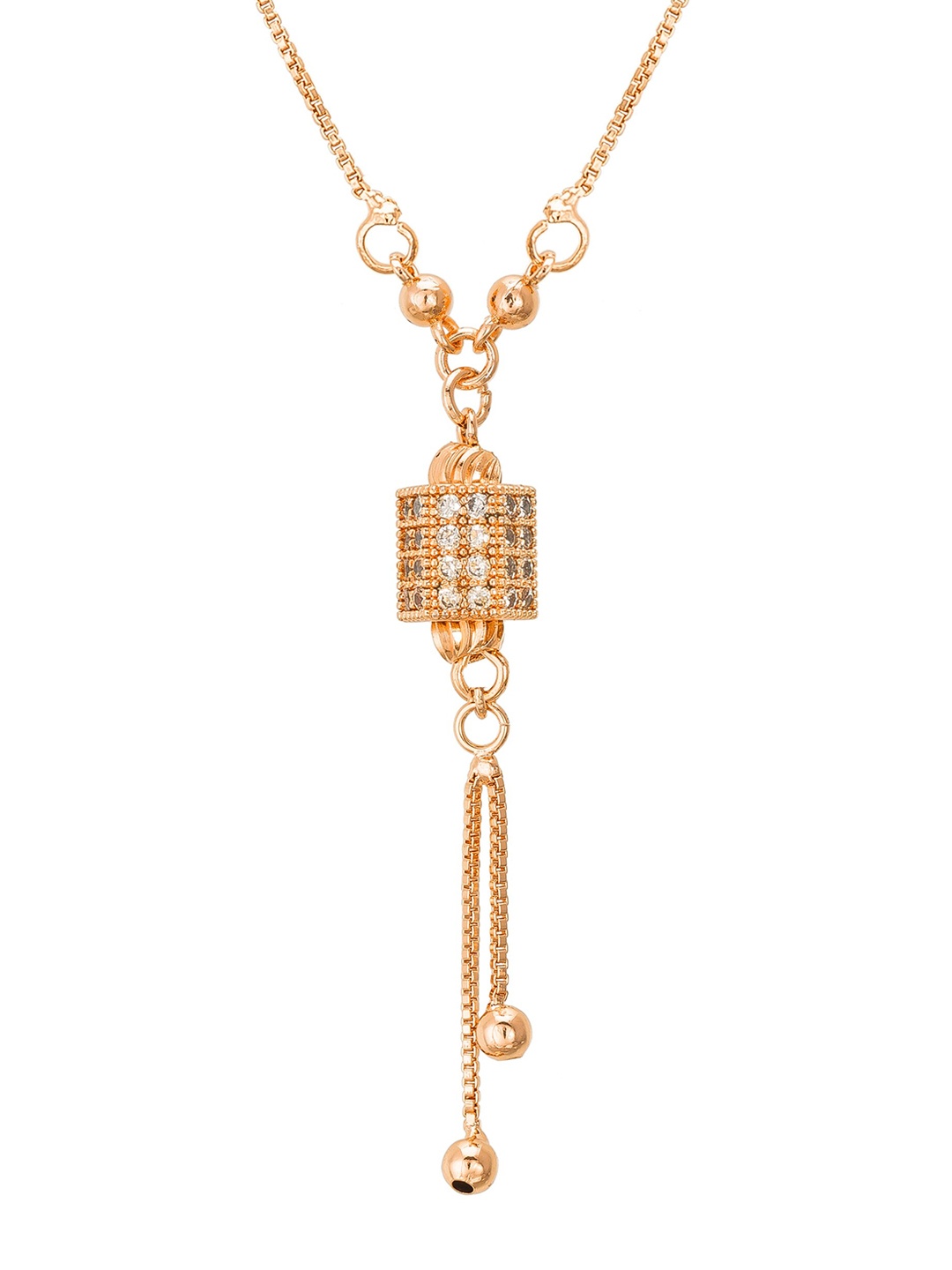 

aadita Gold Plated Mangalsutra