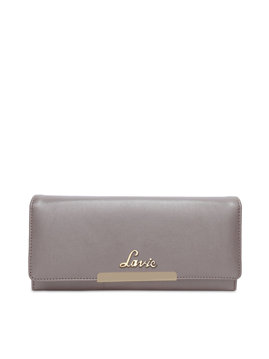 

Lavie Women Pink Solid Metallic Finish BIMET PRO Two Fold Wallet