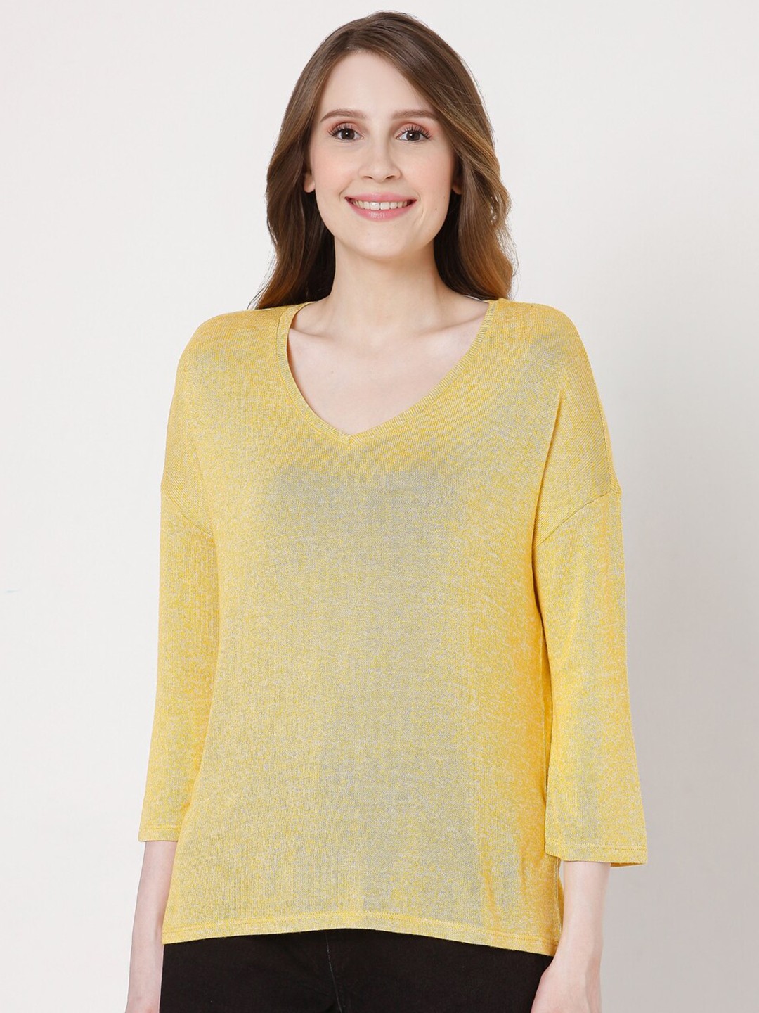 

Vero Moda Women Yellow Pullover