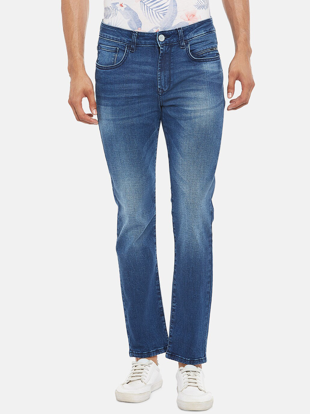 

SF JEANS by Pantaloons Men Blue Slim Fit Light Fade Jeans