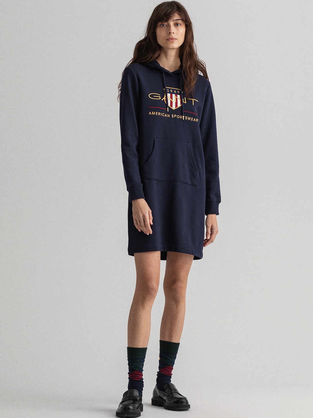 

GANT Women Blue T-shirt Dress