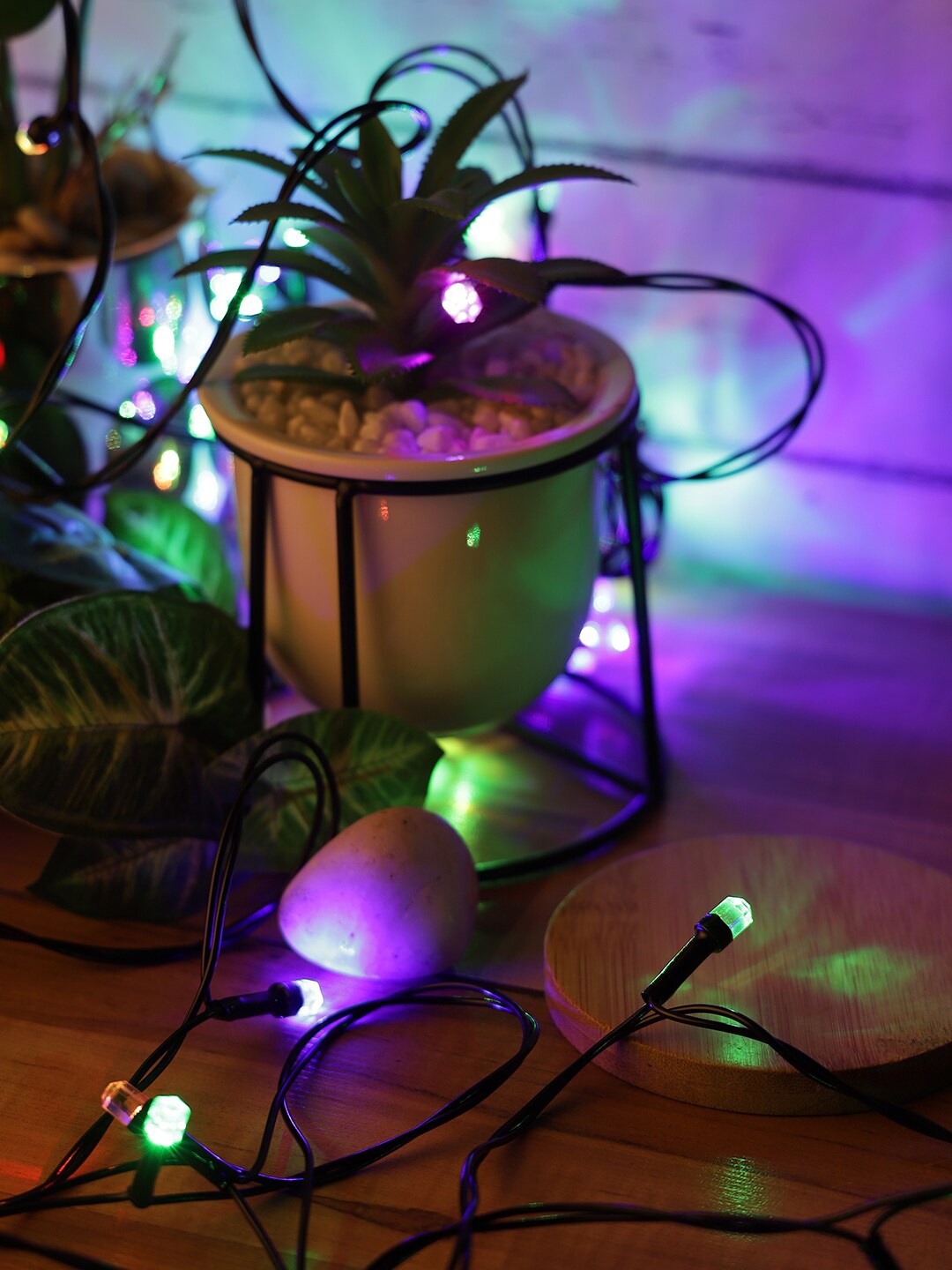 

Abode Multicolored String Decorative Lights -15 Meters, Multi