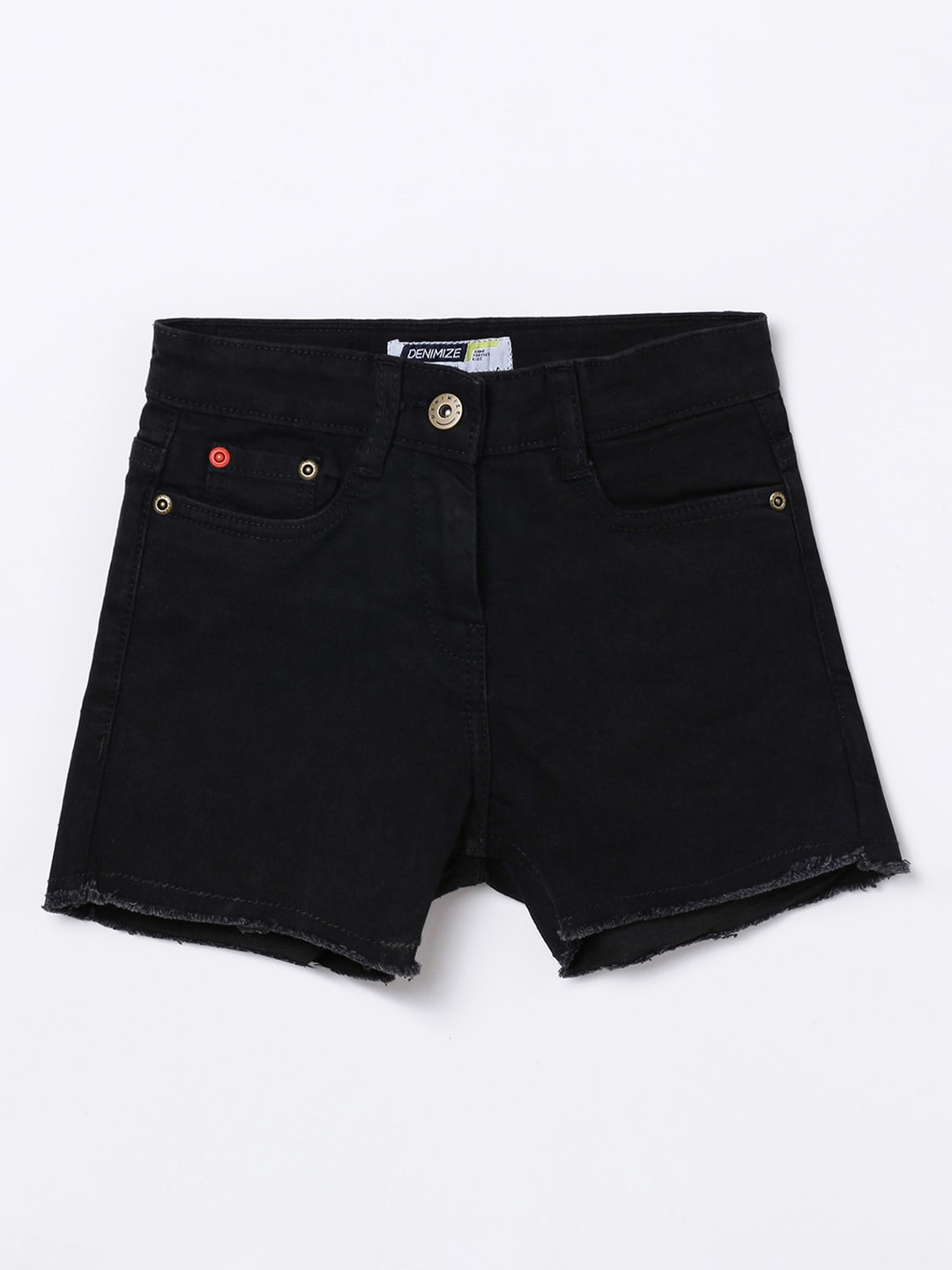 

Denimize by Fame Forever Girls Black Denim Shorts