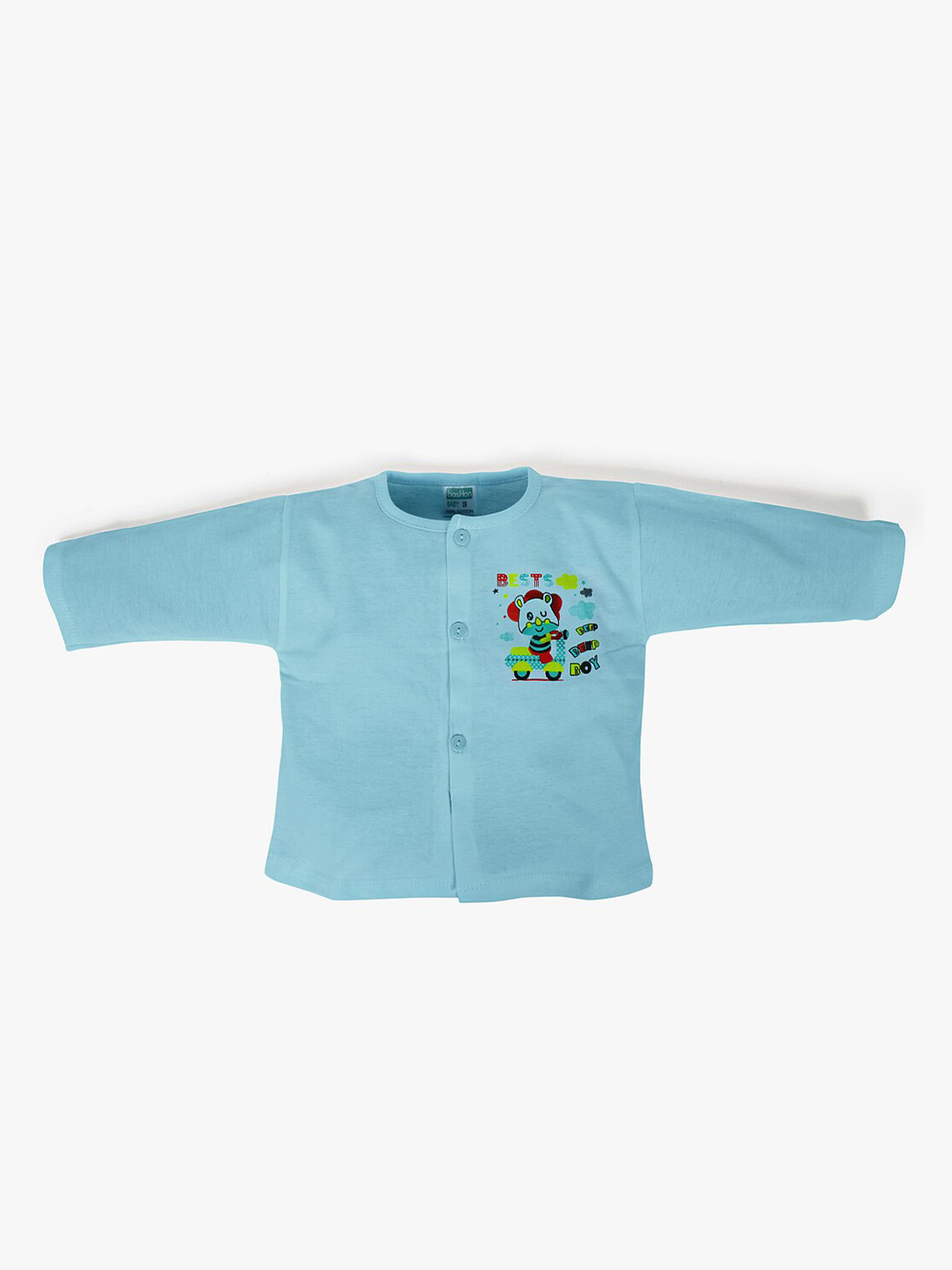 

POKORY Unisex Kids Blue T-shirt