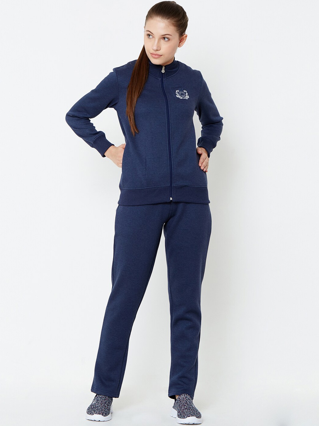 

Sweet Dreams Women Navy Blue Tracksuit
