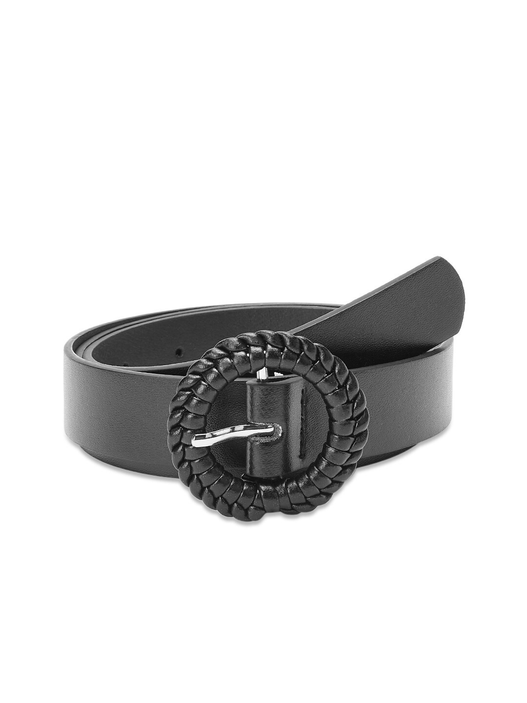 

Forever Glam by Pantaloons Women Black PU Belt