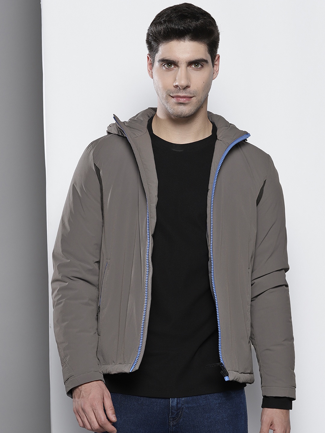 

Geox Men Grey Lightweight Padded Jacket