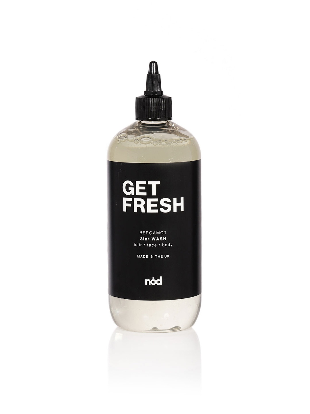 

Marks & Spencer Bergamot 3 in 1 Body-Hair-Face Wash & Scrub 500 ml, Black