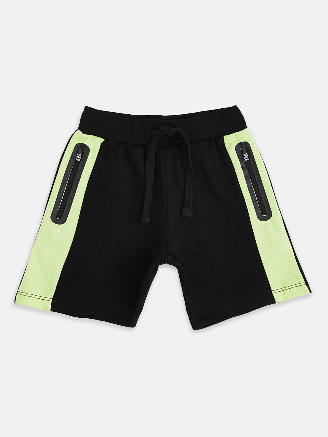 

Pantaloons Junior Boys Black Regular Shorts