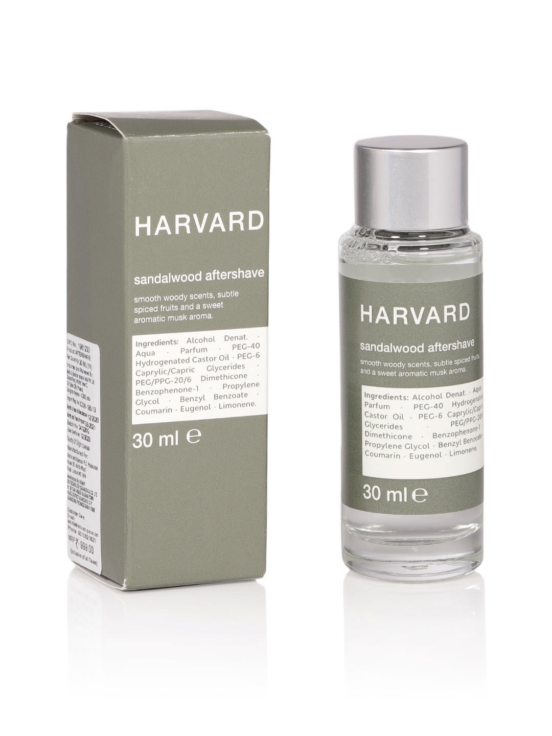 

Marks & Spencer Harvard Sandalwood Aftershave 30 ml, Transparent