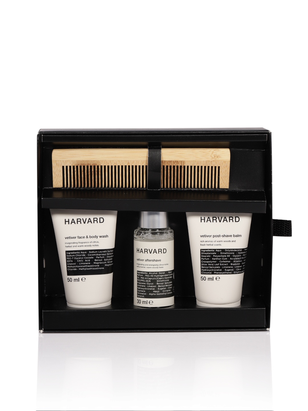 

Marks & Spencer Men HARVARD Vetiver Travel Kit, Black