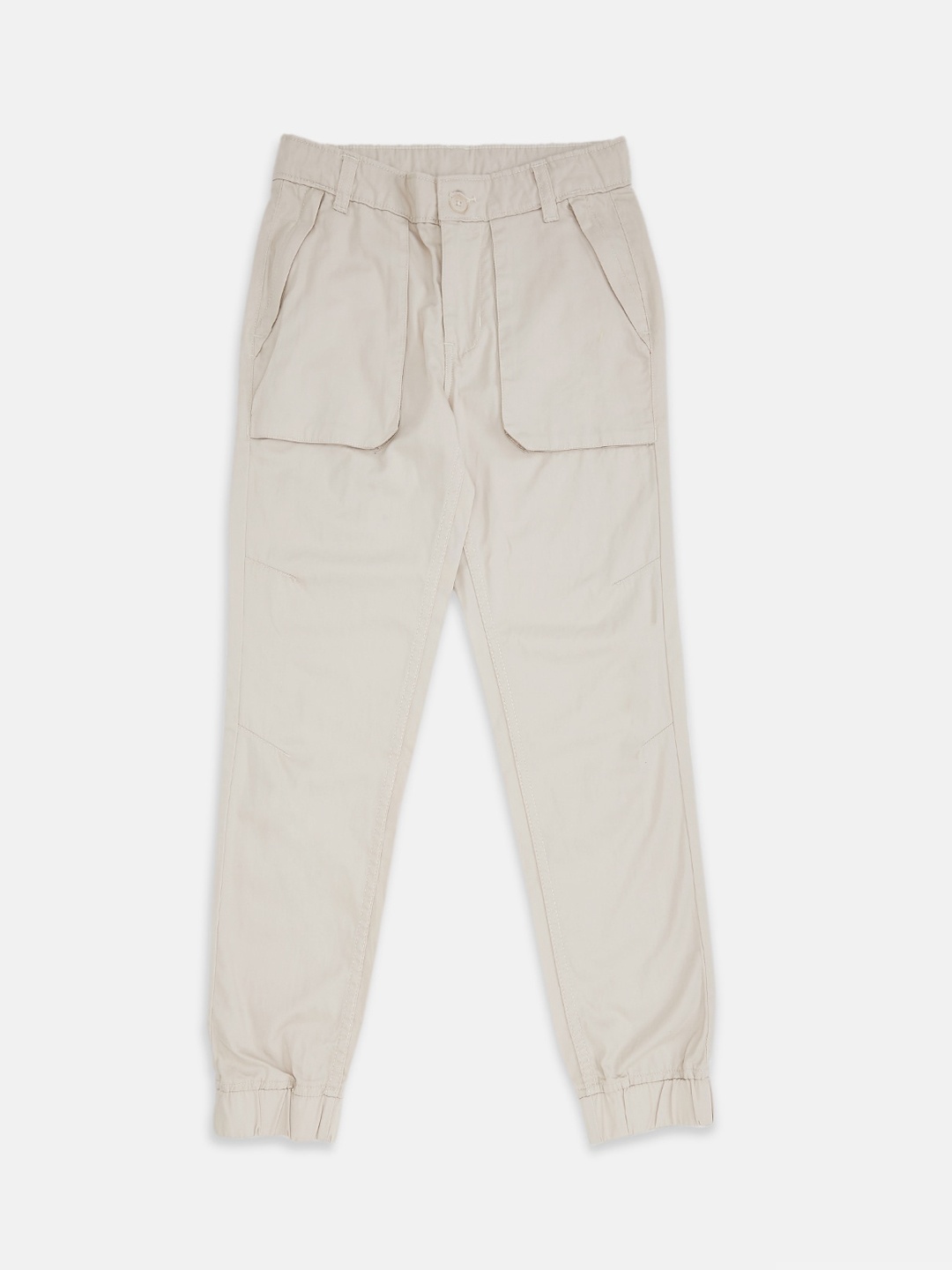 

Pantaloons Junior Boys Beige Joggers Trousers