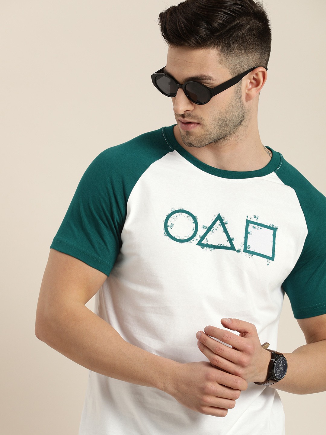 

Difference of Opinion Men White Printed T-shirt