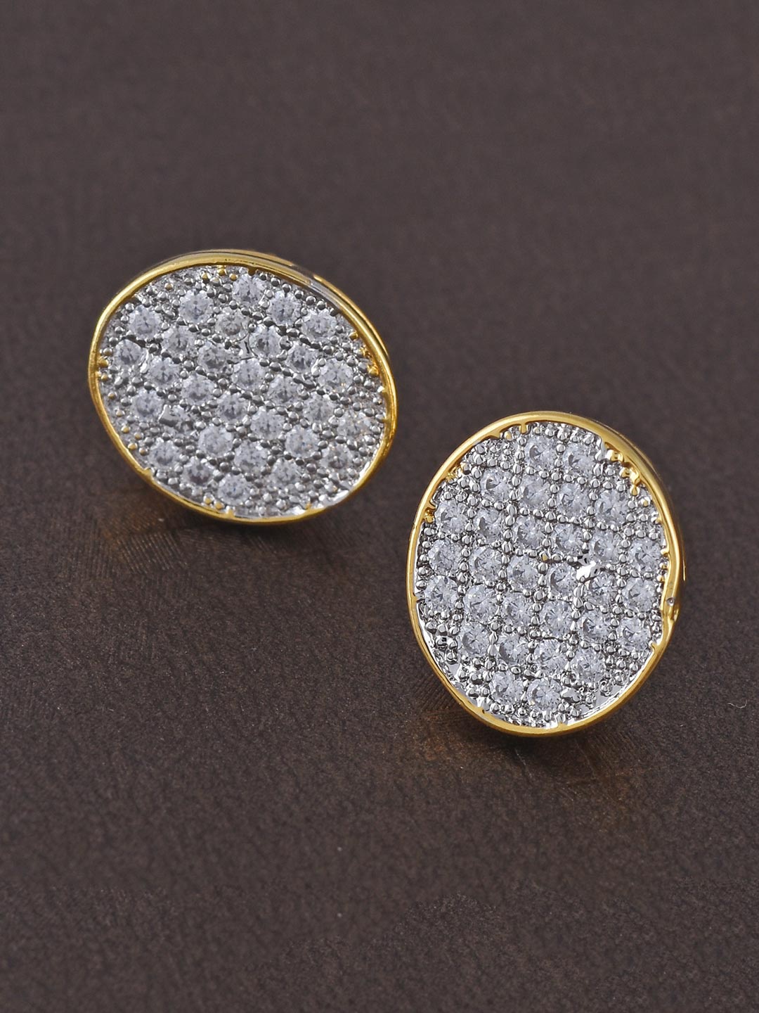 

Tistabene White Contemporary American Diamond Handcrafted Studs