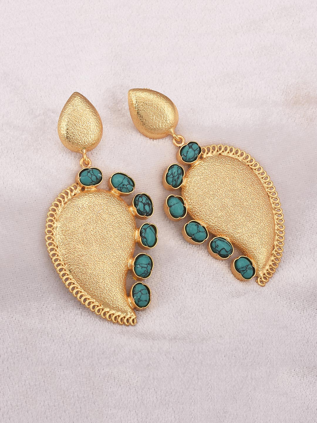 

Tistabene Blue Contemporary Drop Earrings