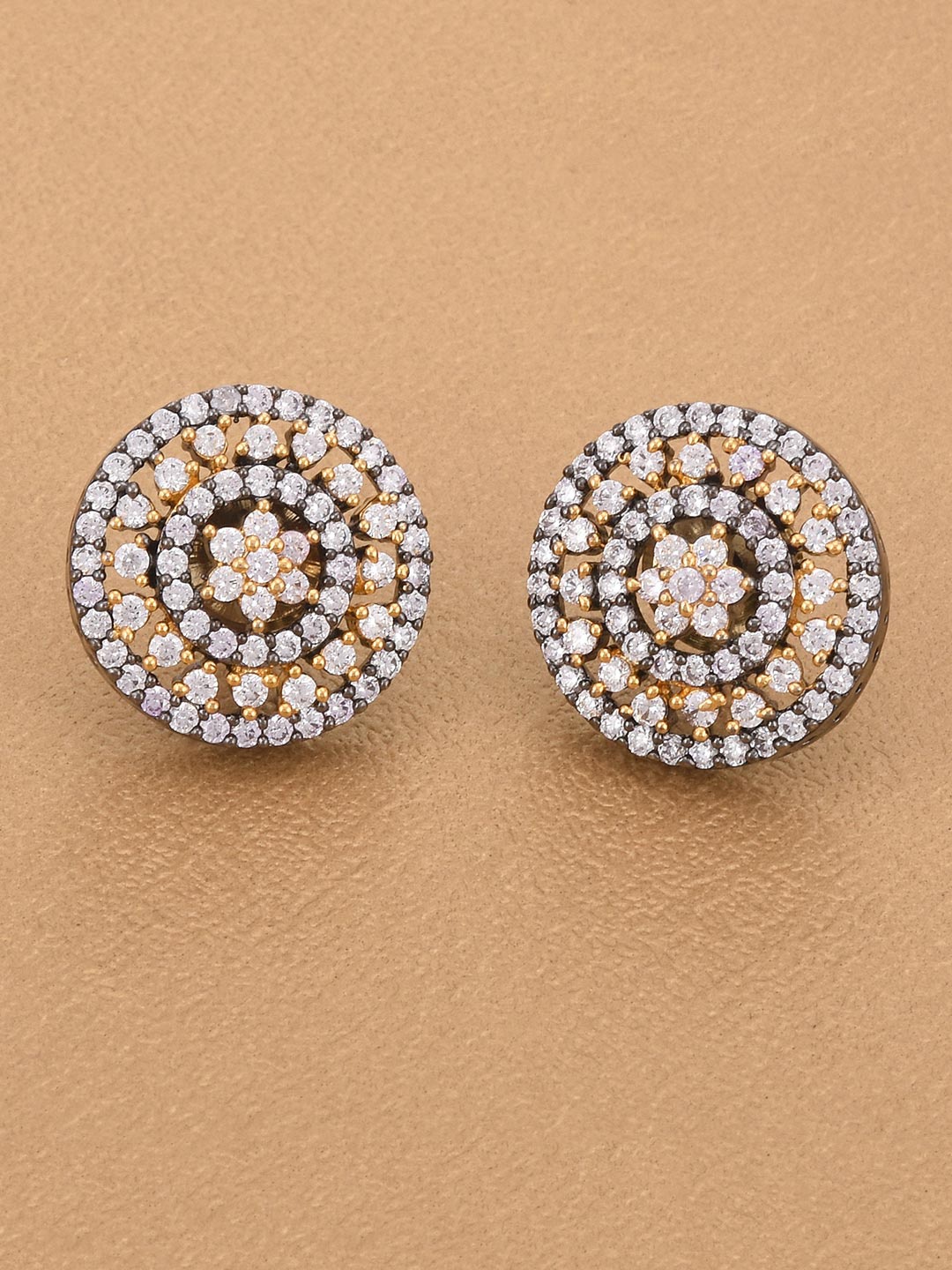 

Tistabene White Contemporary Studs Earrings