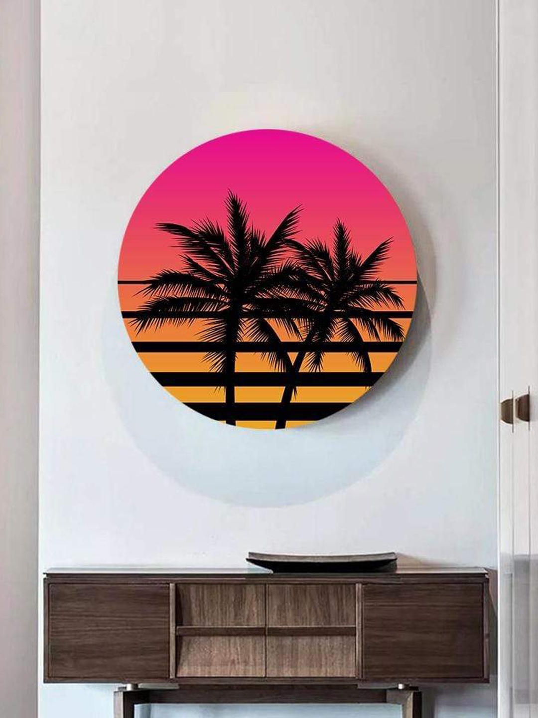 

THE ARTMENT Multicoloured Striking Colors of Nature Matte Canvas Wall Art, Multi