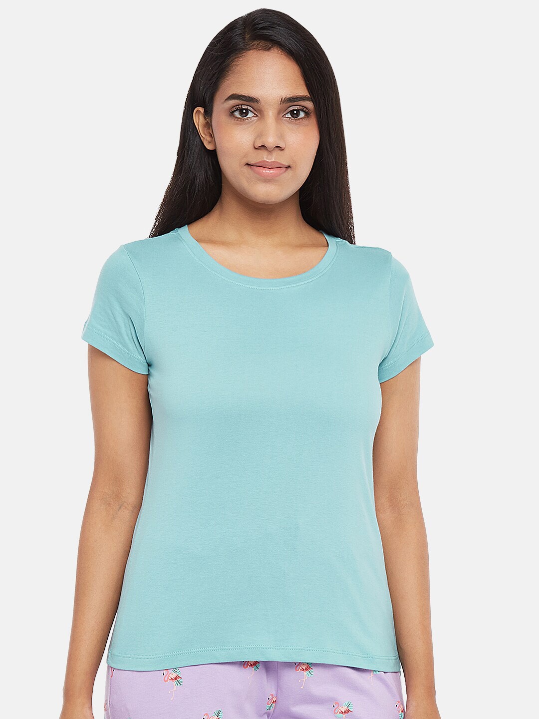 

Dreamz by Pantaloons Blue Regular Lounge tshirt