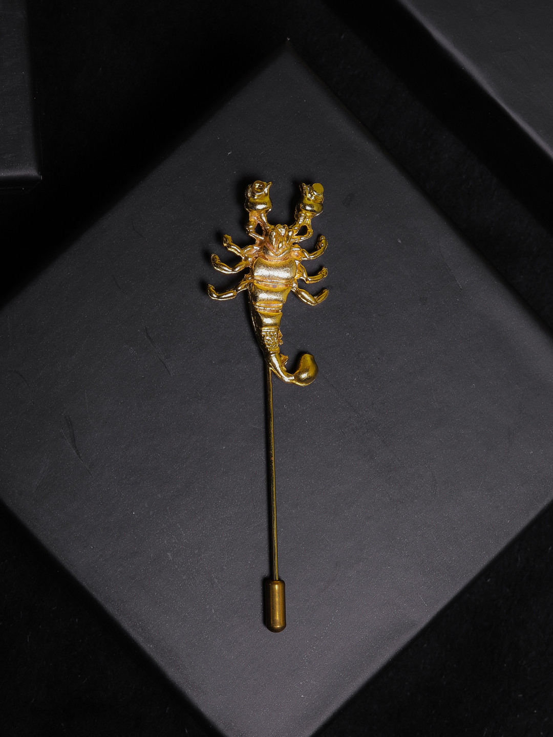 

JEWEL JUNCTION Men Gold-Plated Lapel Pin