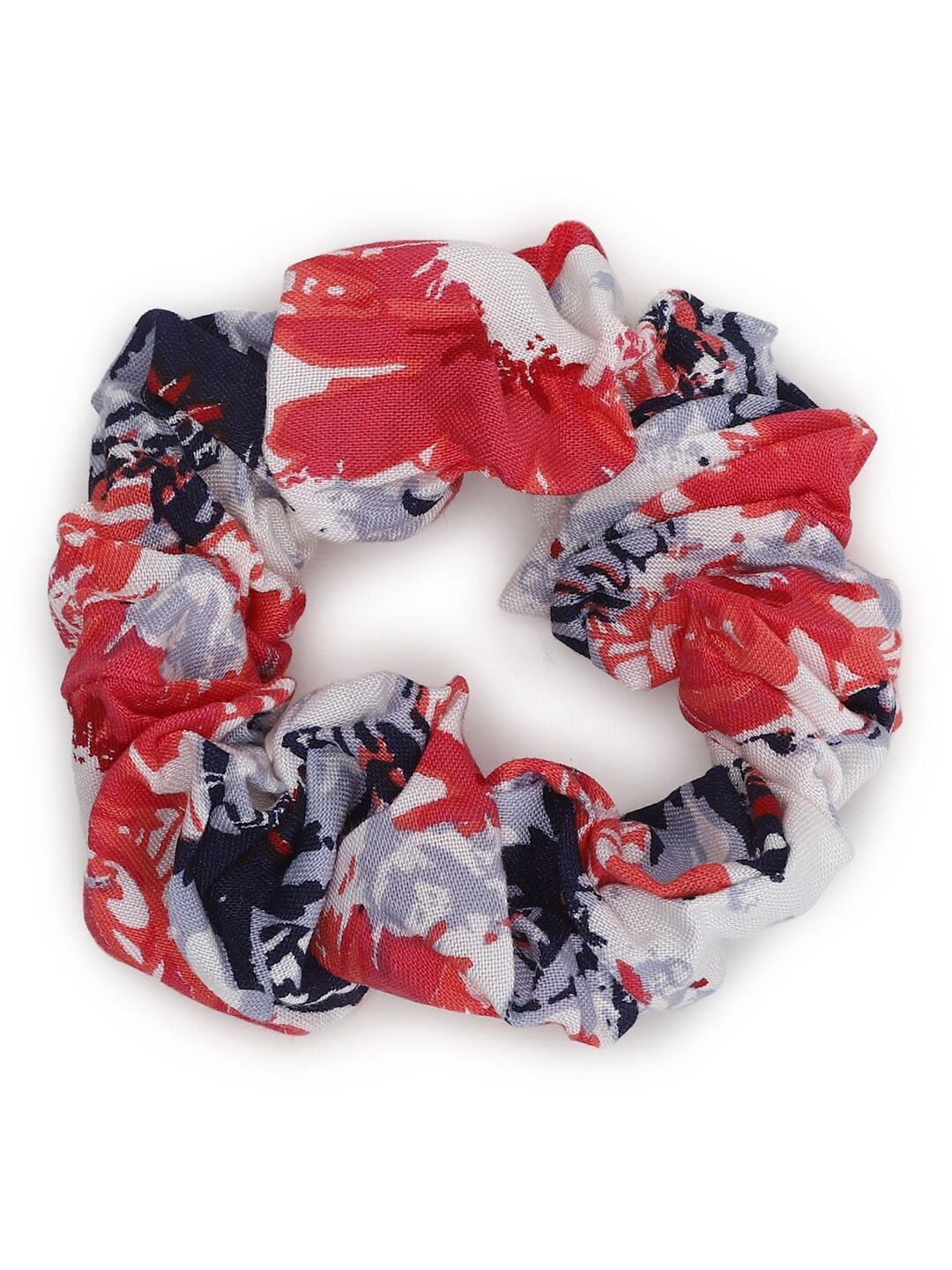 

FOREVER 21 Women Red & White Ponytail Holder Scrunchie