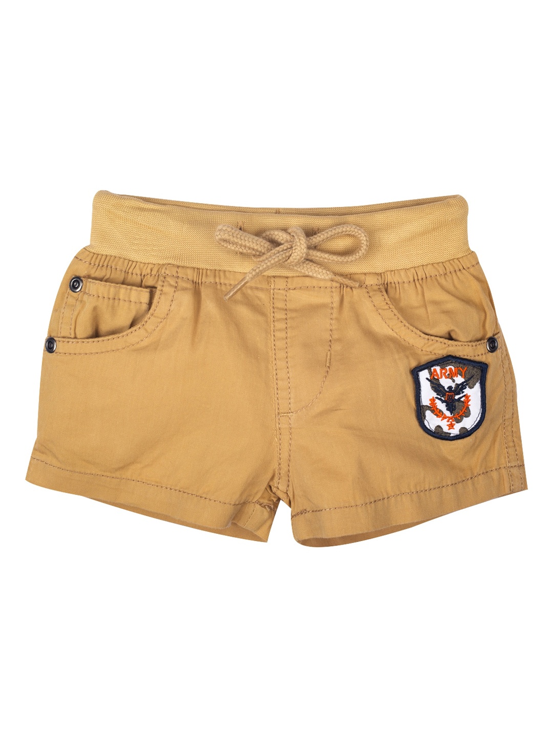 

MeeMee Boys Beige Regular Shorts