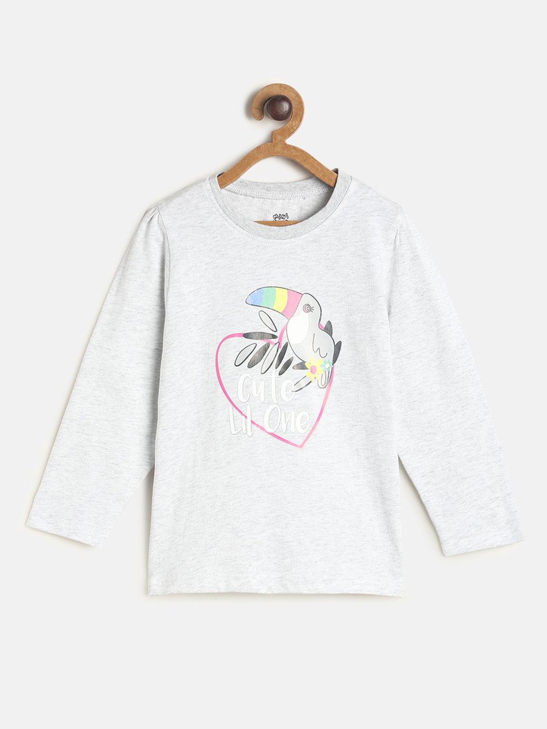 

MINI KLUB Grey Regular Top