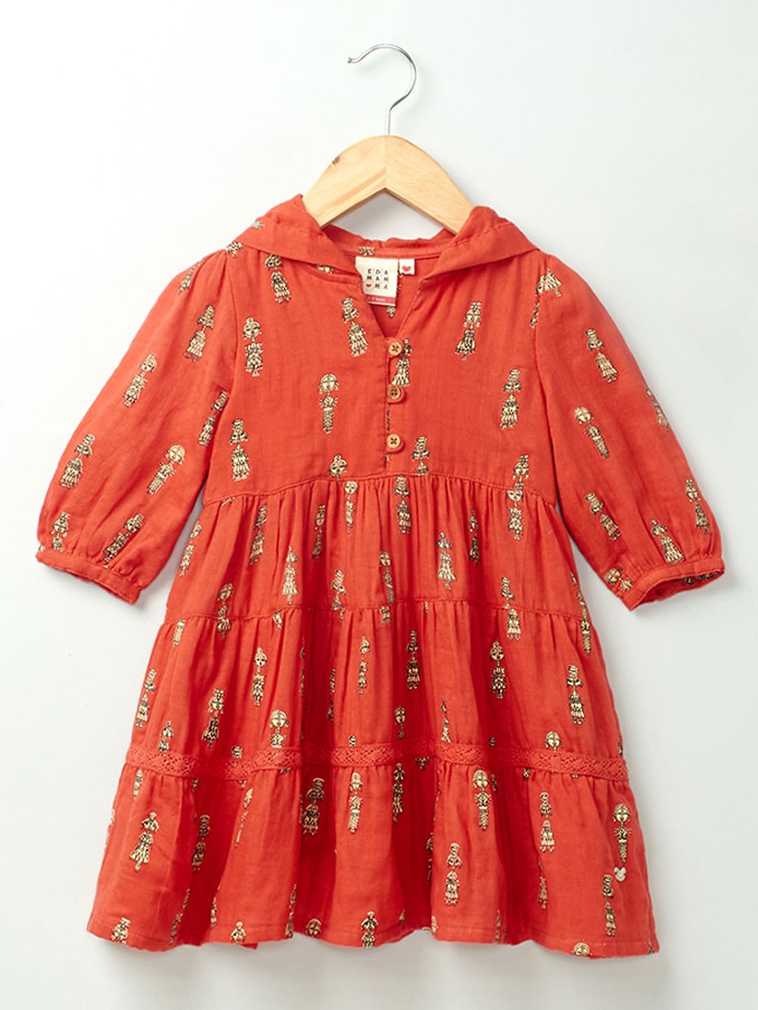 

Ed-a-Mamma Red Floral Dress