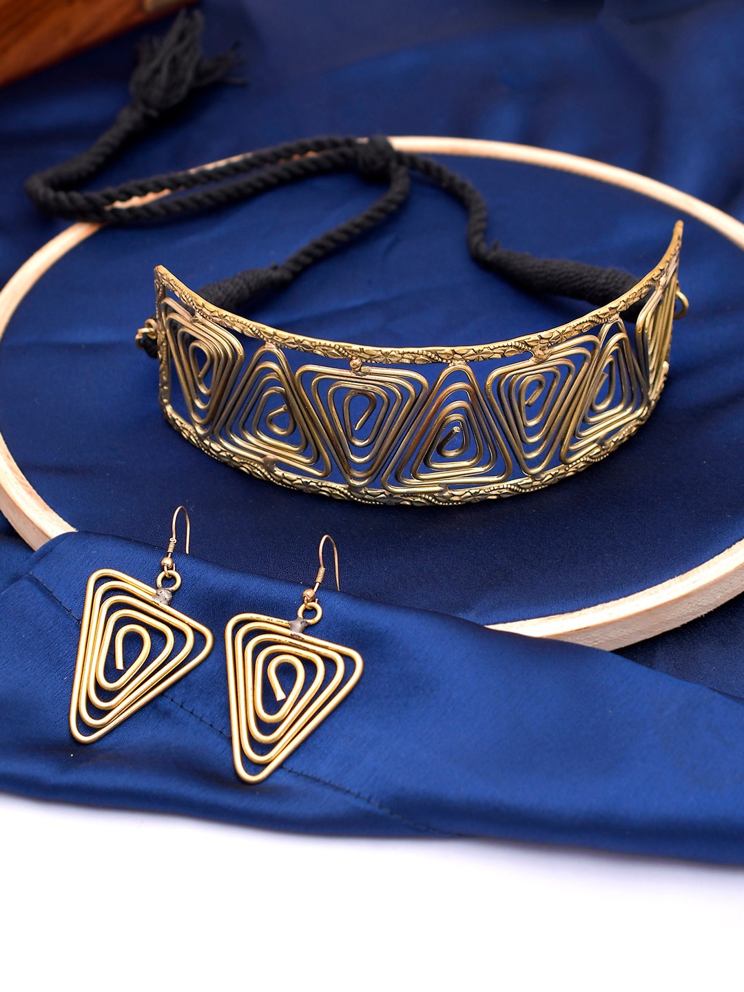 

Shoshaa Gold-Plated Handcrafted Jewellery Set