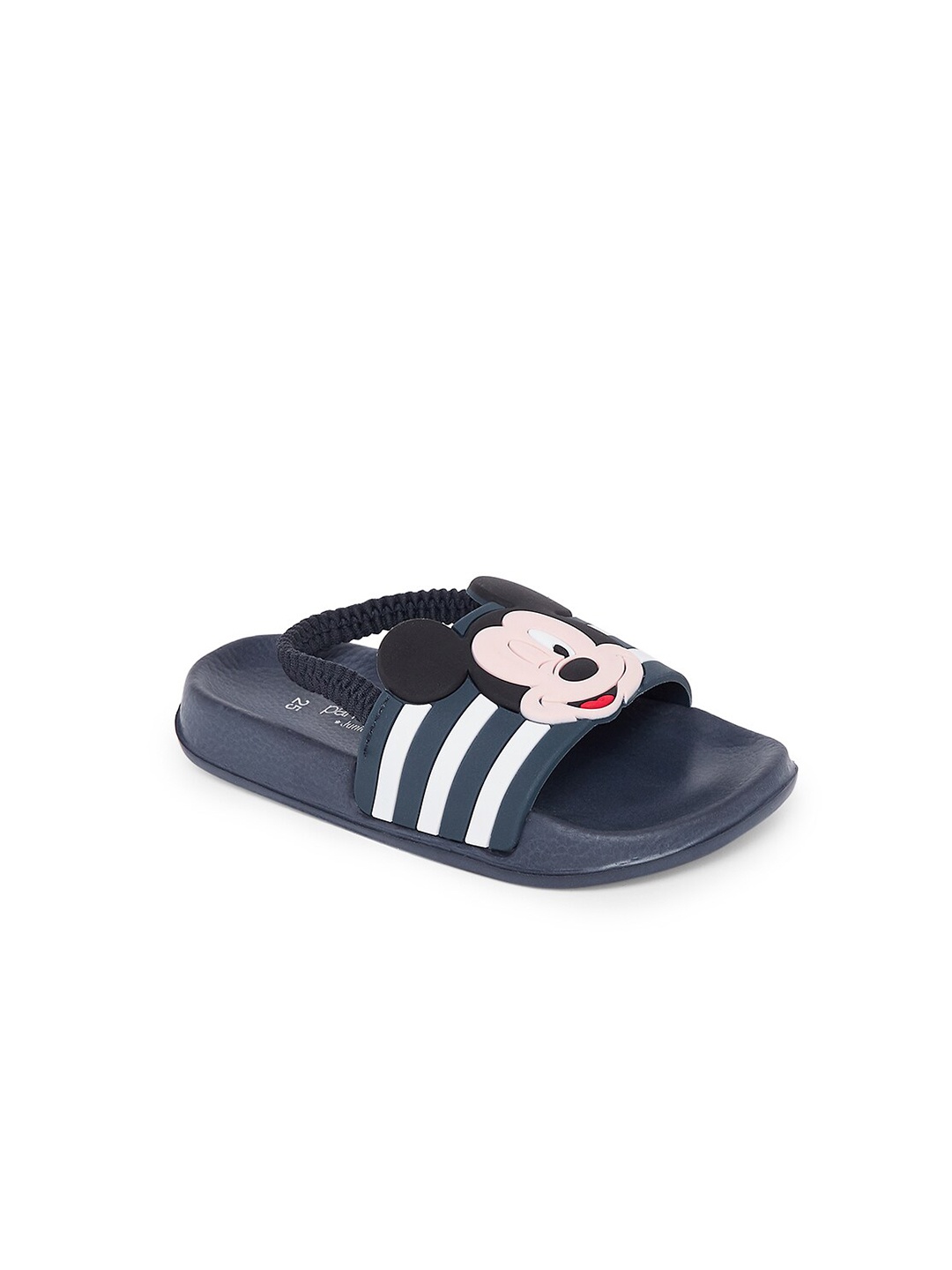 

Pantaloons Junior Boys Navy Blue & White Striped Sliders