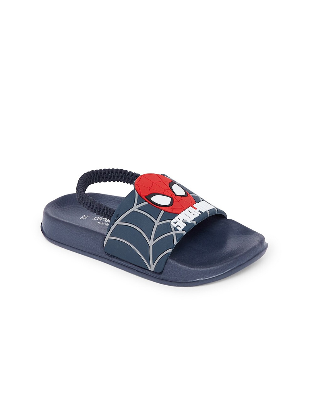 

Pantaloons Junior Boys Blue & Red Spiderman Printed Sliders