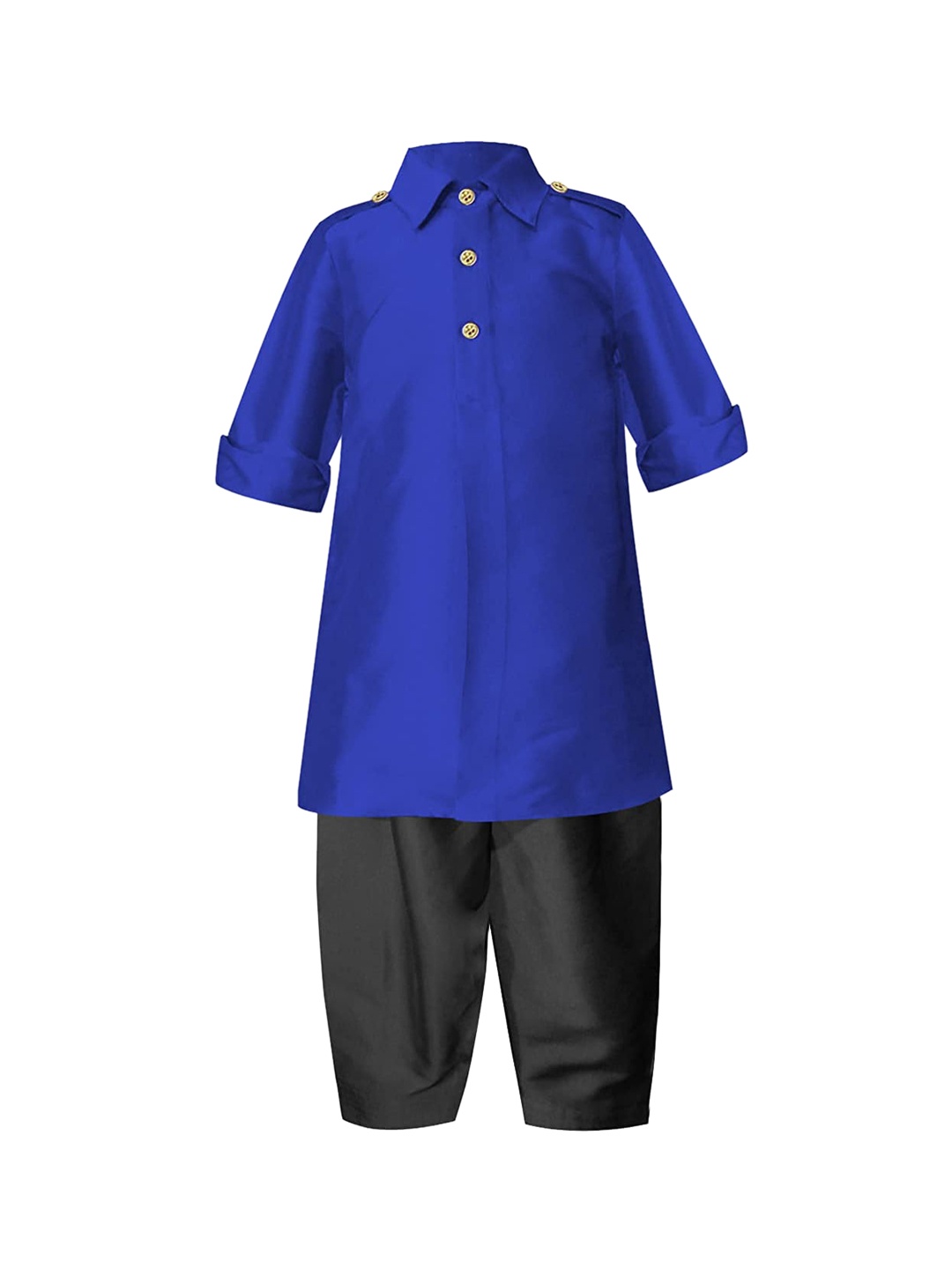 

A T U N Boys Blue Regular Kurta with Salwar