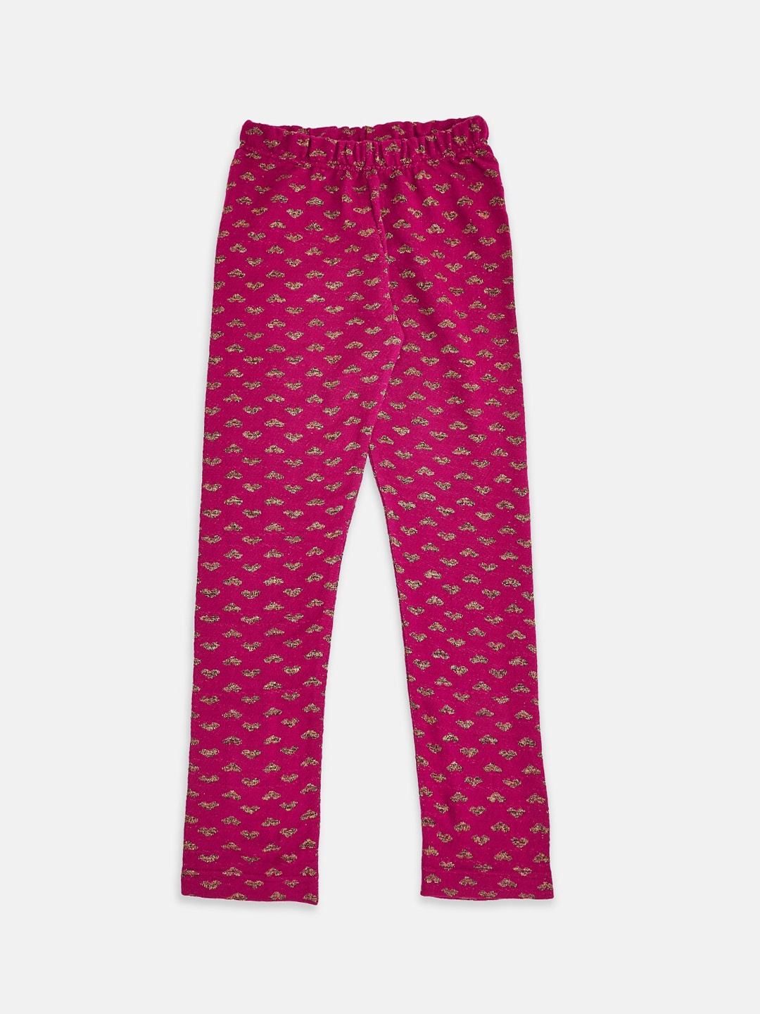 

Pantaloons Junior Girls Pink Cotton Track Pants