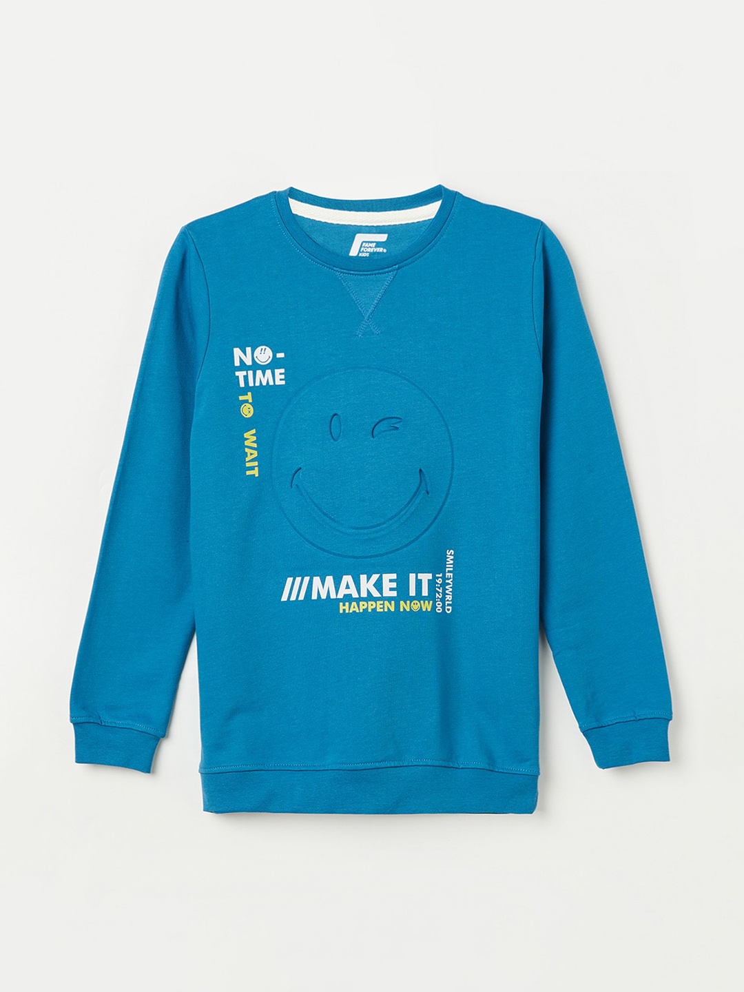 

Fame Forever by Lifestyle Boys Blue Printed Sweatshirt