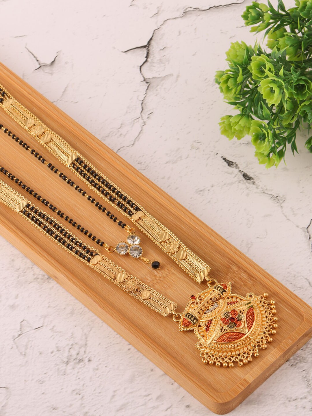 

Brandsoon Woman Multicolour Mangalsutra Set, Multi