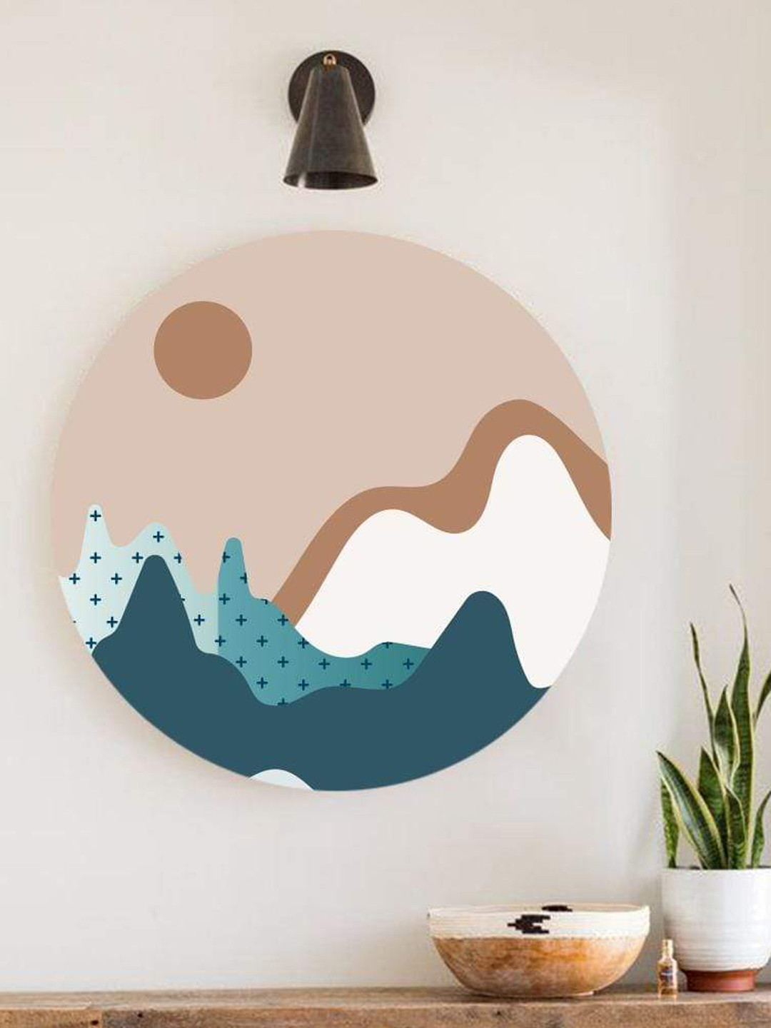 

THE ARTMENT Multi Feel Good Scenery Canvas Wall Art