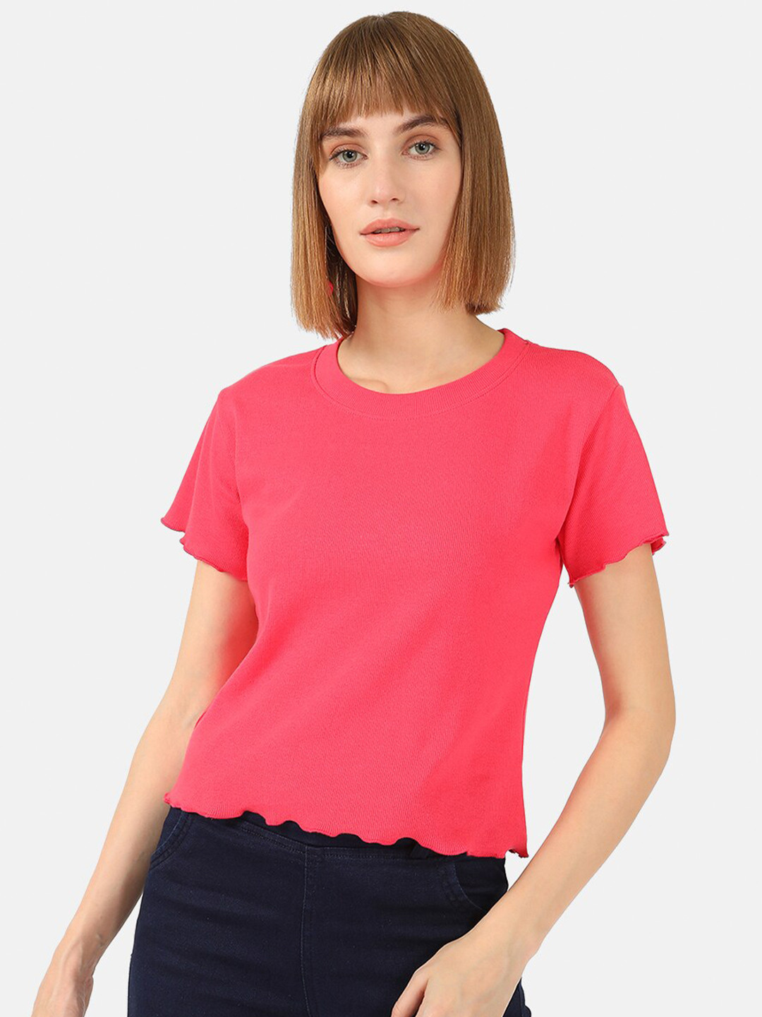 

V2 Value & Variety Pink Regular Top