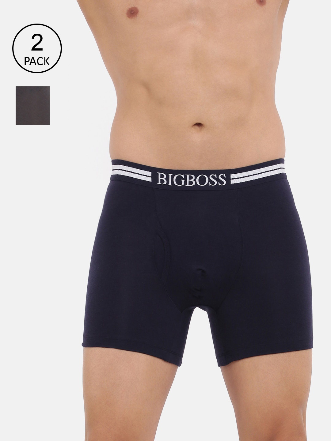 

Dollar Bigboss Men Pack of 2 Shuffle Intellisoft Trunk MJTR-14-CLASSICO-PO2-CO2, Assorted