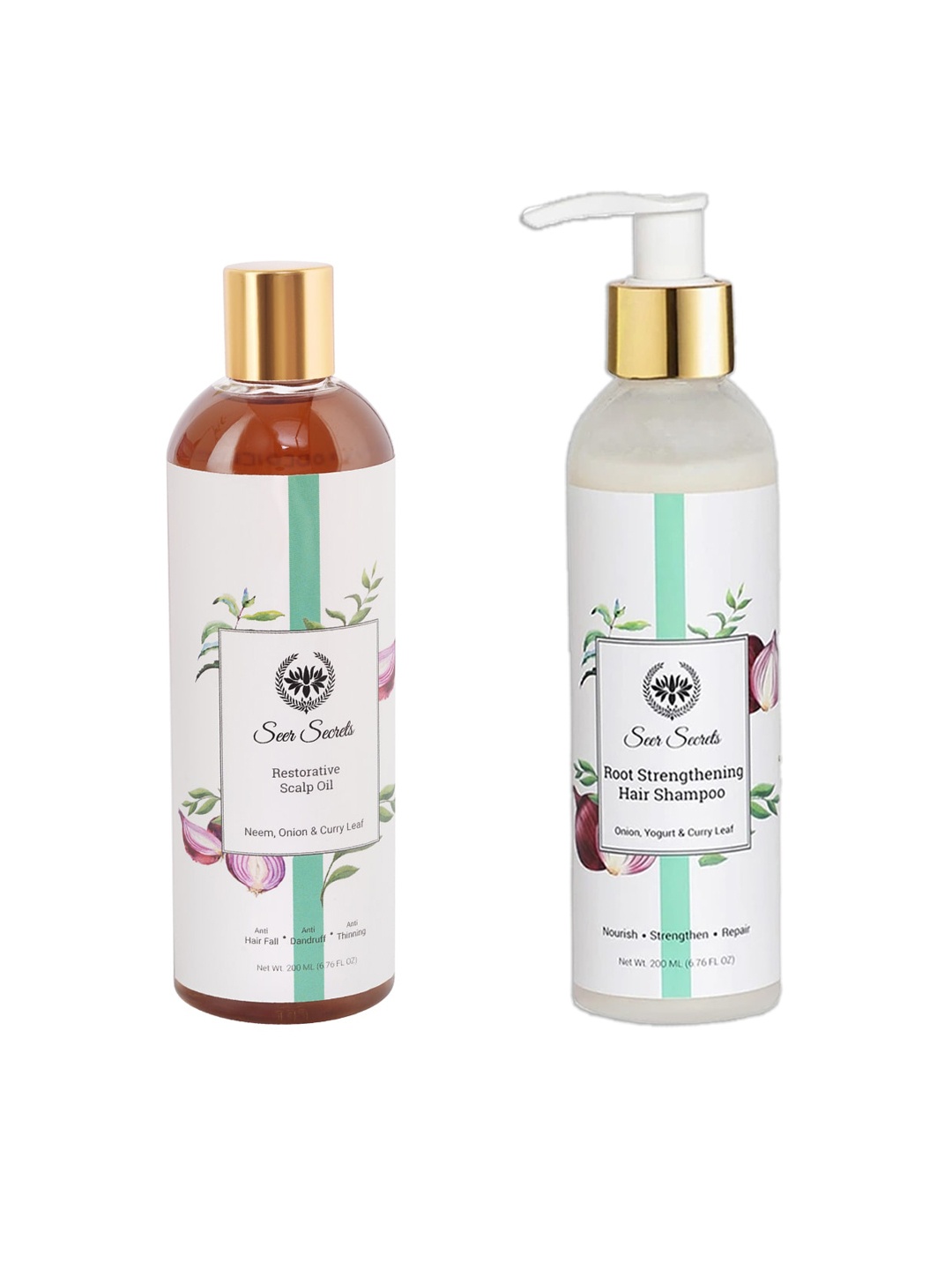 

Seer Secrets Wholesome Hair Combo 400 ml, Multi