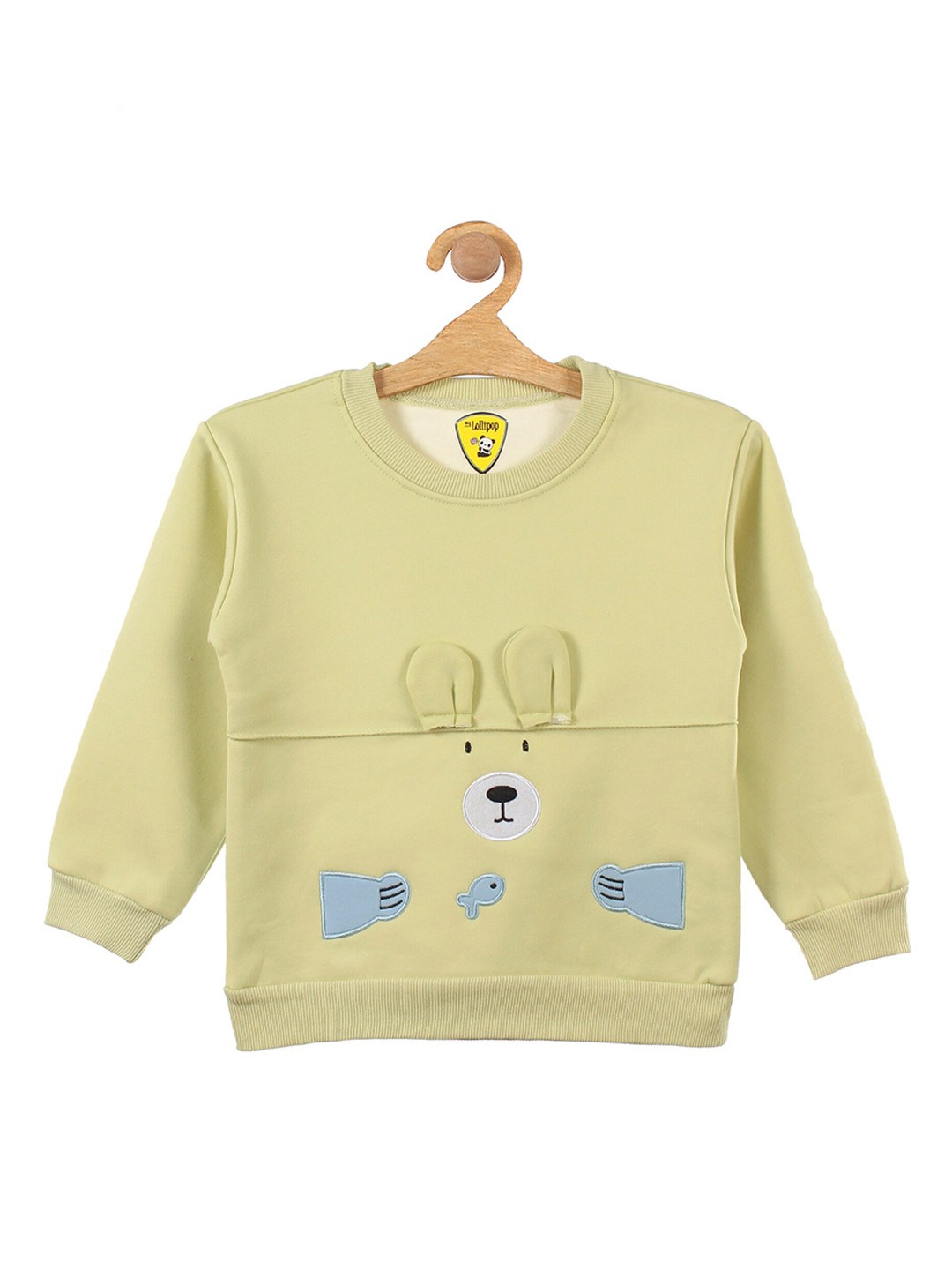 

Lil Lollipop Unisex Kids Green Fleece Sweatshirt