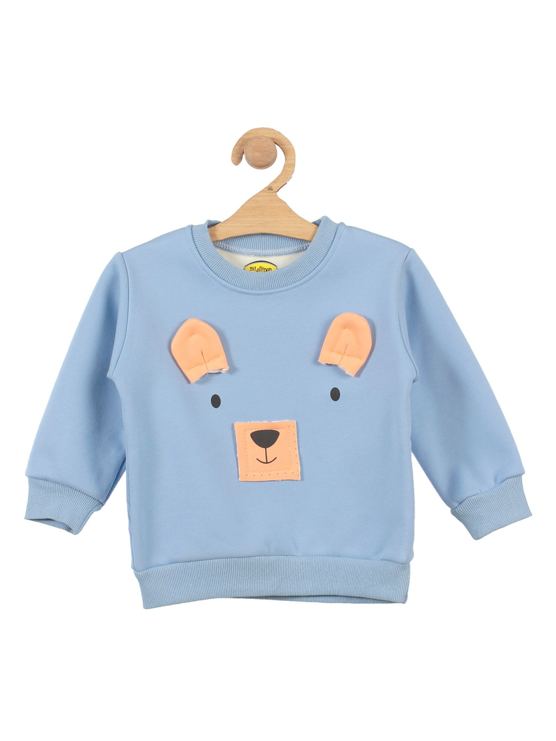 

Lil Lollipop Unisex Kids Blue Bear Fleece Sweatshirt