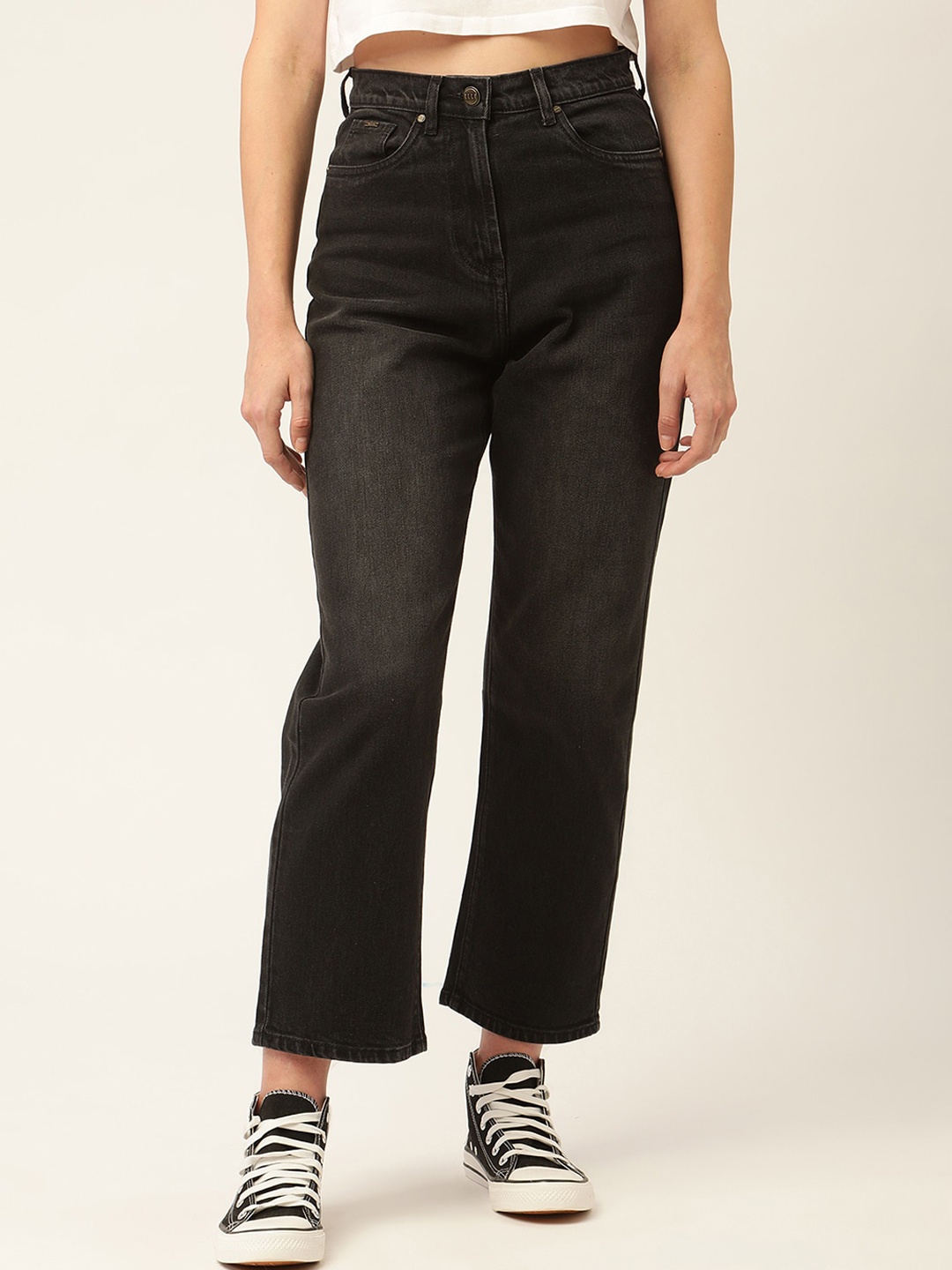 

ELLE Women Black Bootcut Jeans