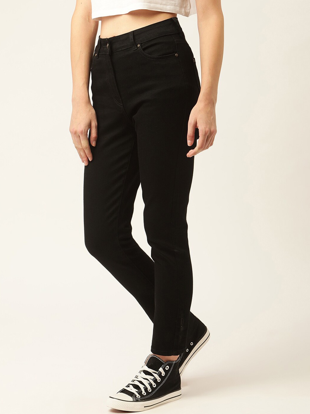 

ELLE Women Black Jeans