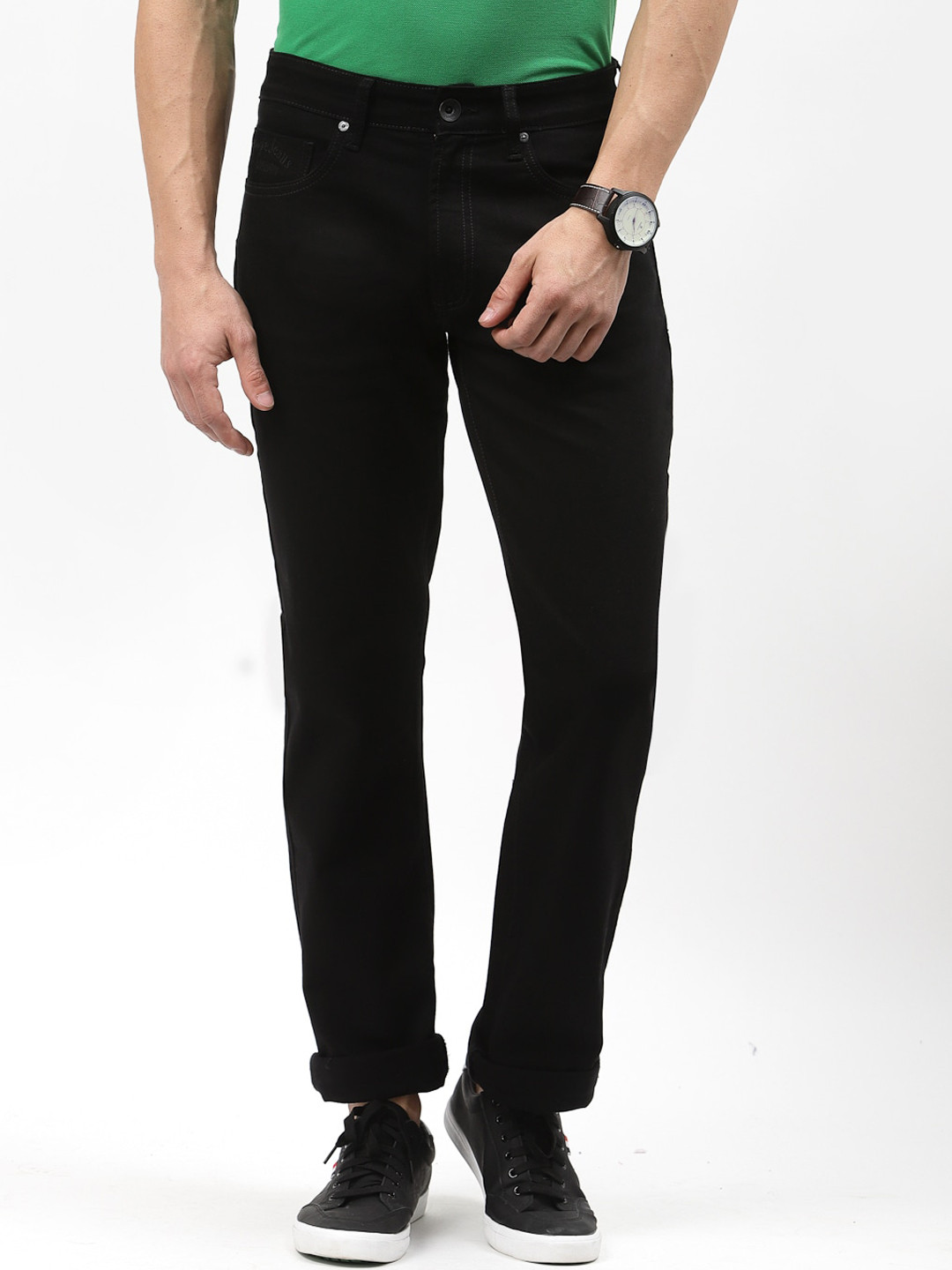 

Pepe Jeans Men Stretchable Jeans, Black