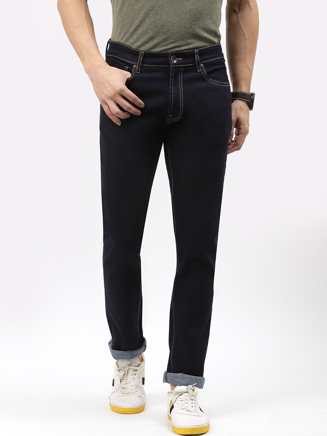 

Pepe Jeans Men Black Slim Fit Stretchable Jeans