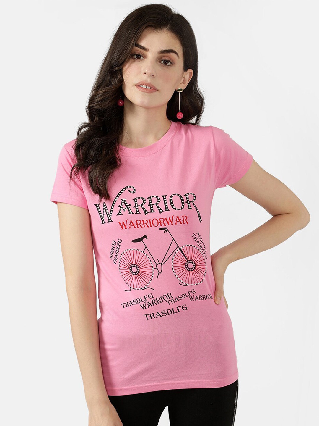 

V2 Value & Variety Women Pink Printed Top