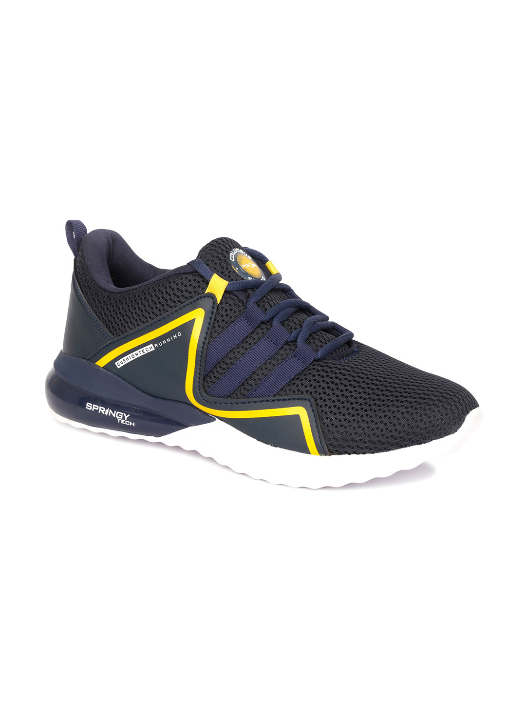 

Columbus Men Navy Blue Mesh Running Shoes