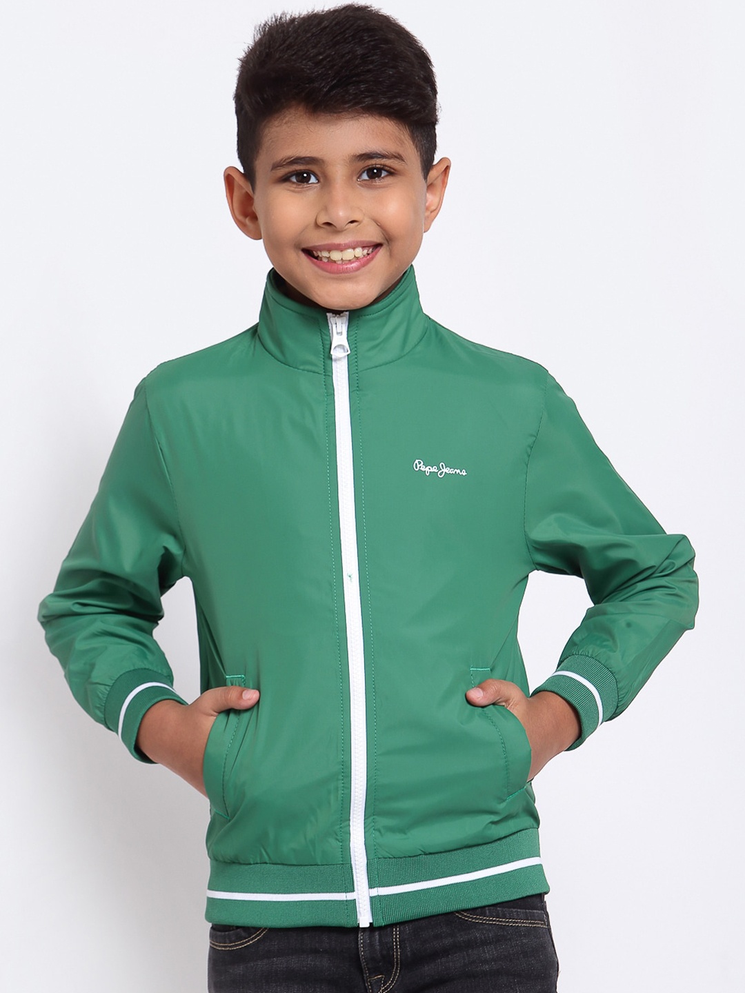 

Pepe Jeans Boys Green Lightweight Bomber